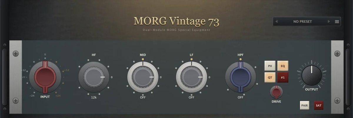 MORG Vintage 73の画面