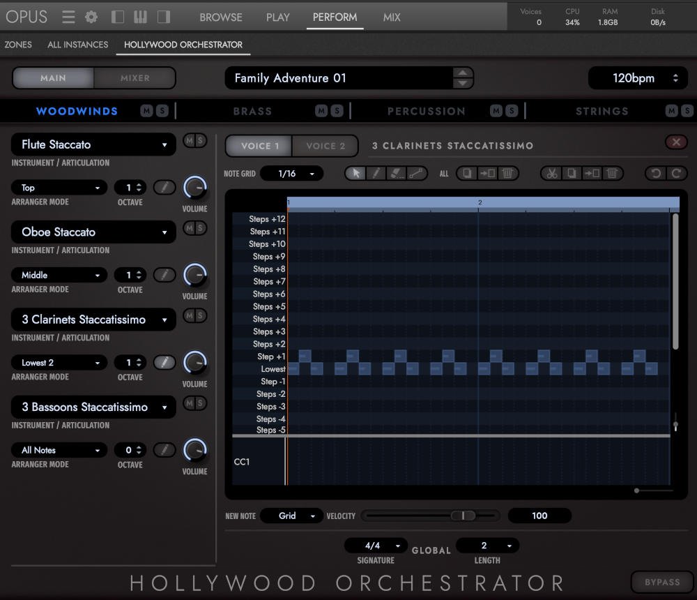 Hollywood Orchestra Opus Diamond