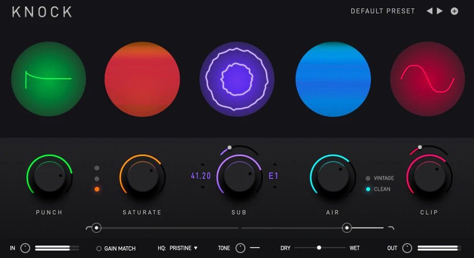 KNOCKの画面