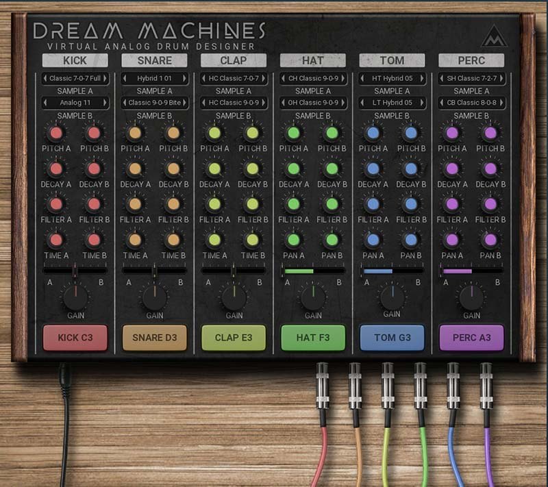 DreamMachinesの画面
