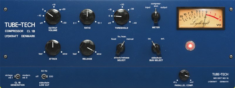 Tube-Tech CL 1B Mk IIの画面