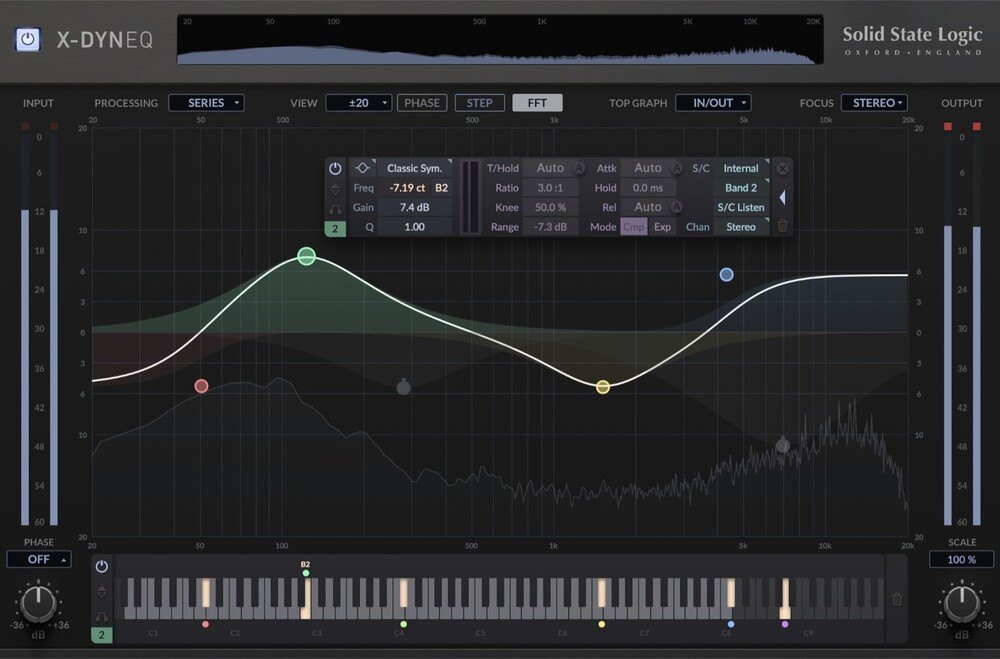 X-DynEQの画面