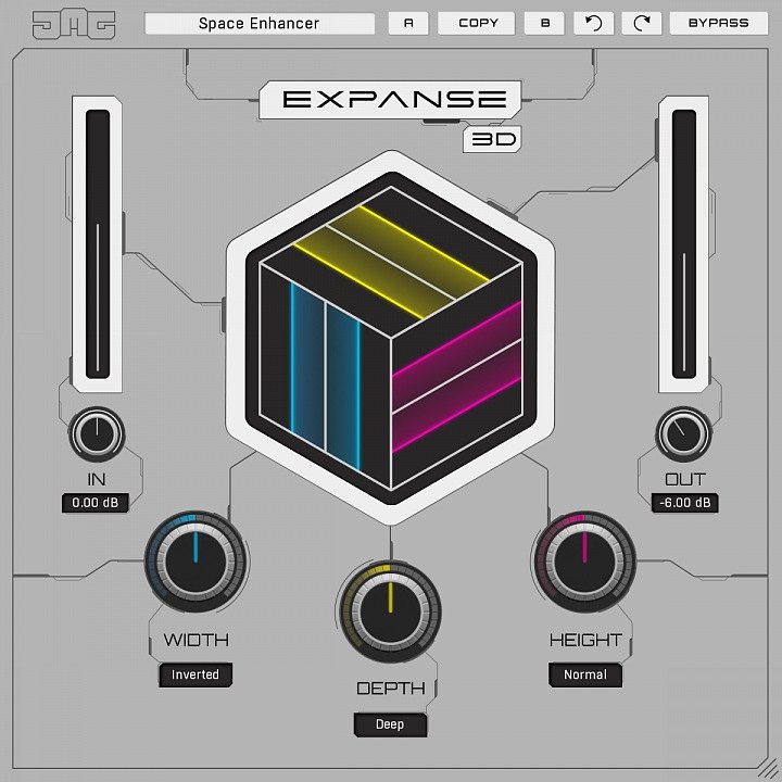 Expanse 3Dの画面