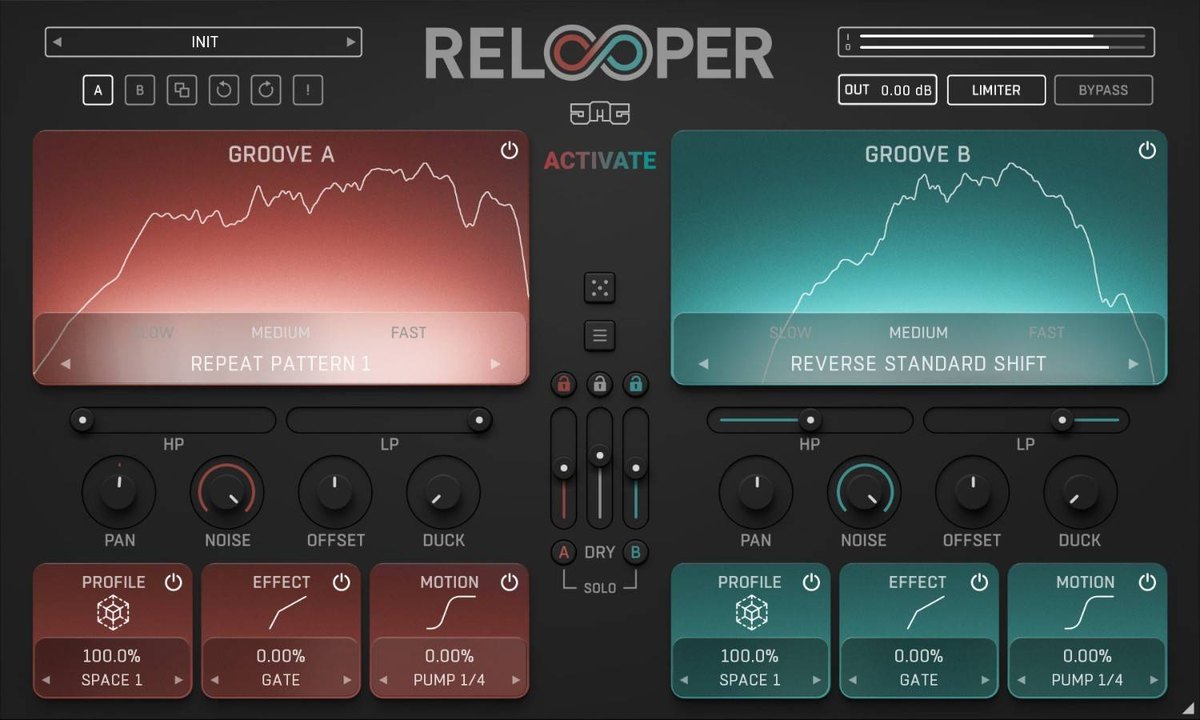 Relooperの画面